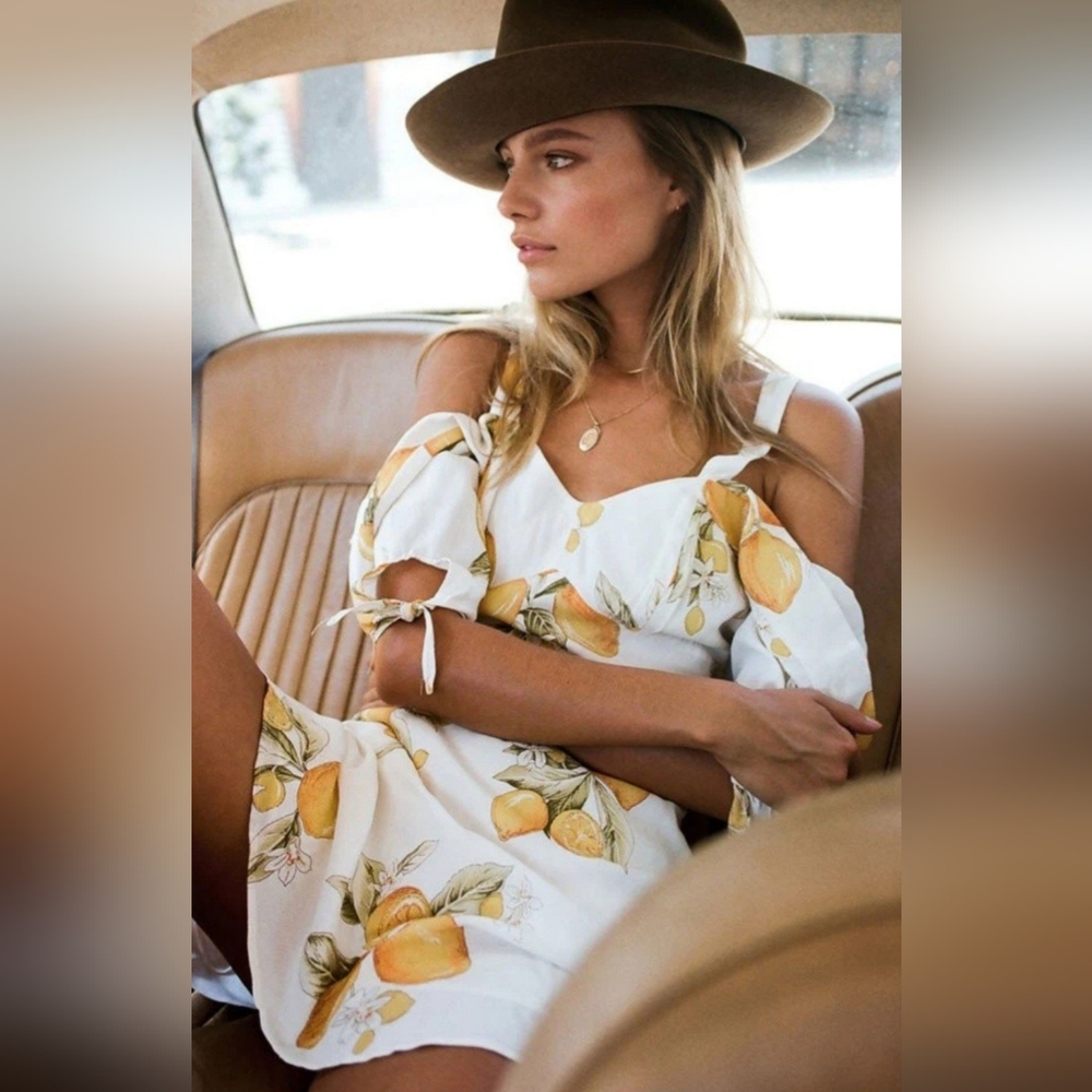 For love and lemons limoniada dress Small